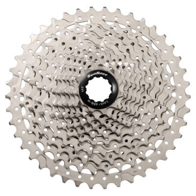 Кассета 11-k 11-42T SUN RACE MS7 MTB стальной паук, Metallic Silver