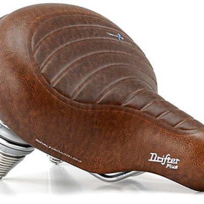 Седло Selle Royal Premium DRIFTER PLUS, Royalgel, обивка Kennenback, 270х245мм, 1260г, хромированные рейлы и пружины, unisex, коричн. 5111UDTD08129
