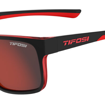 Окуляри Tifosi Swick Satin Black/Crimson, лінзи Smoke Red Mirror (15%)