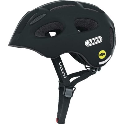 Велошолом дитячий ABUS YOUN-I MIPS Velvet Black S (48-54 см)