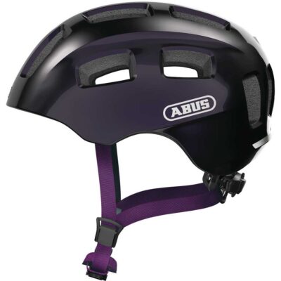 Велошолом дитячий ABUS YOUN-I 2.0 Black Violet M (52-57 см)