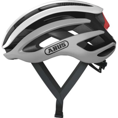 Велошолом спортивний ABUS AIRBREAKER Silver White S (51-55 см)