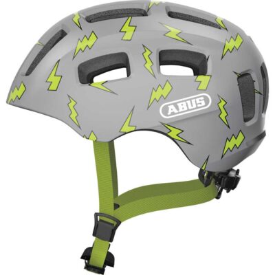 Велошолом дитячий ABUS YOUN-I 2.0 Grey Flash M (52-57 см)