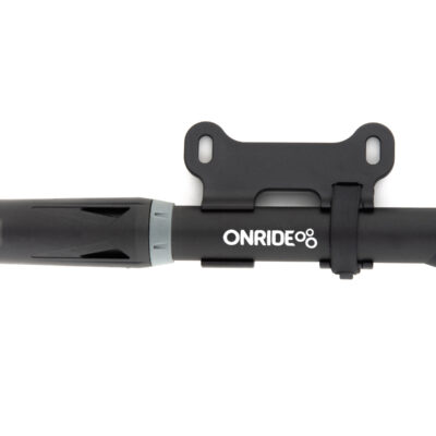 Насос компактний ONRIDE Sharp пластиковий зі шлангом, 22,5 см, макс.тиск 120PSI голівка під FV/AV