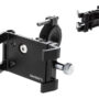 Тримач гаджета ONRIDE Holder 50, алю., ширина 65 - 95 мм, обертання на 360°, Ø 20 - 36 мм