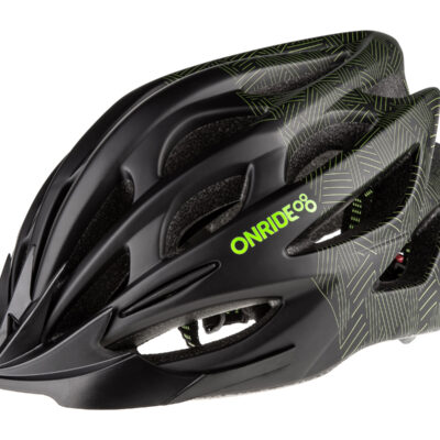 Шолом ONRIDE Mount чорний/зелений L (58-61 см)