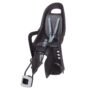 Дитяче крісло заднє POLISPORT Groovy Maxi FF 29" на підсідельну трубу, 26"-29", 9-22 кг, чорне