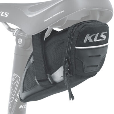 Сумка підсідельна KLS Challanger strap M (0,5 л) чорний