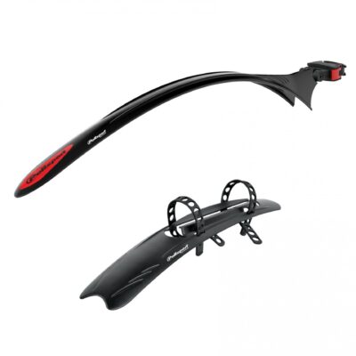 Комплект крил POLISPORT Michigan 28" (розмір: переднє: 390х45-60мм; заднє: 540х42мм) City/ROAD чорни