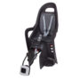 Дитяче крісло заднє POLISPORT Groovy Maxi RS+ на підсідельну трубу, 26"-28", 9-22 кг, чорне