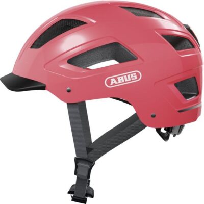 Велошолом ABUS HYBAN 2.0 Living Coral M (52-58 см)