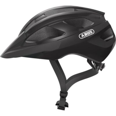 Велошолом спортивний ABUS MACATOR Shiny Black L (58-62 см)