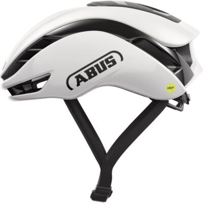 Велошолом спортивний ABUS GAMECHANGER 2.0 MIPS shiny white L