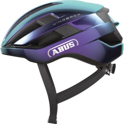 Велошолом спортивний ABUS WINGBACK flip flop purple L