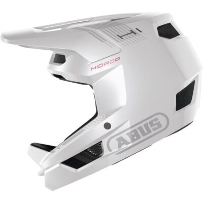 Велошолом спортивний ABUS HIDROP shiny white L