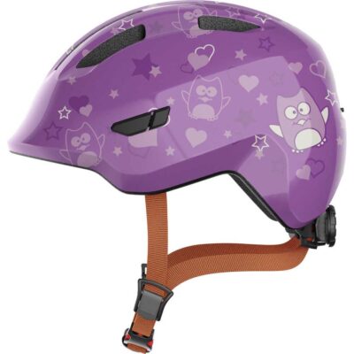 Велошолом дитячий ABUS SMILEY 3.0 Purple Star S (45-50 см)