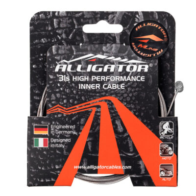 Тросик гальмівний Alligator MTB, нержав., поліров., 31 нитка, 1,5 мм, 1700 мм