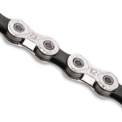 Ланцюг KMC X12 Silver/Black 12 швидкостей 126 ланок срібний/чорний + замок ОЕМ (уп. 5 штук)