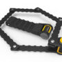Замок складной Onguard K9 Heavy Duty Combo, 88,5см, кодовый на 4 цифры. Прорезиненная коробка-держатель на раму
