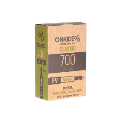 Камера ONRIDE Classic 700×23-28c FV 48 мм RVC – розбірний ніпель