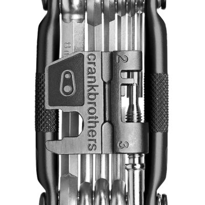Мультитул Crankbrothers M17,  2/2.5/3/4/5/6/8мм, T5, Phillips #2, flat #2, ключ для спиц, выжимка цепи, черный