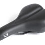 Седло Green Cycle Comfort 179, стальные рейлы, черное