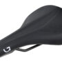 Седло Green Cycle Comfort Foam 162, стальные рейлы, черное