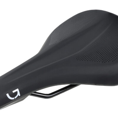 Седло Green Cycle Comfort Foam 162, стальные рейлы, черное