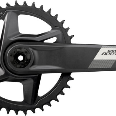 Комплект шатунов Sram APEX 1 DUB WIDE, 170мм 40T, черные (OEM)