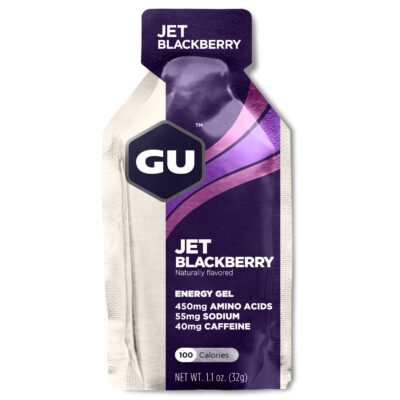 Енергетичний гель GU Energy Jet Blackberry, 32 г (40 мг кофеїну)
