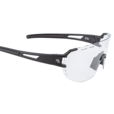 Окуляри ONRIDE CL Iris, чорні з лінзами Clear (100%) у жорсткому чохлі