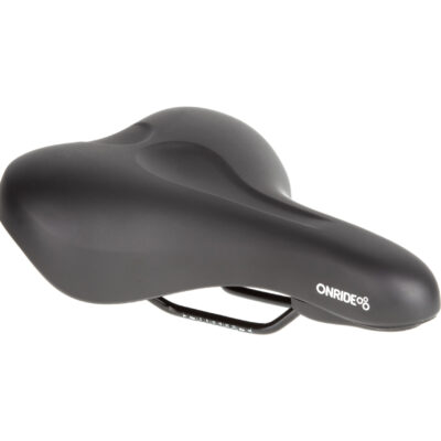 Сідло ONRIDE Cheer, сталеві рамки, 258×205 мм, чорний