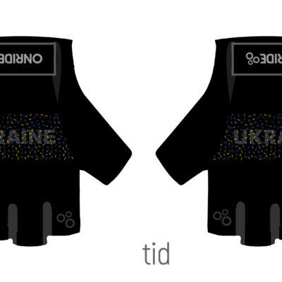Рукавички ONRIDE TID 20 Ukraine колір чорний розмір M