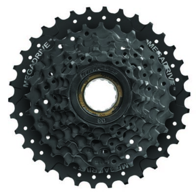 Тріскачка SunRace MFM300 7DV E, 7 швидкостей, 14-34T, Black