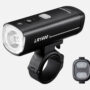 Велосипедна фара Ravemen LR1600 (1600 lm, 4000 mAh) бездротова кнопка, датчики освітленості та руху