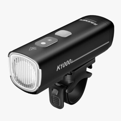 Велосипедна фара Ravemen K1000 (1000 lm, 4000 mAh) з датчиком освітленості