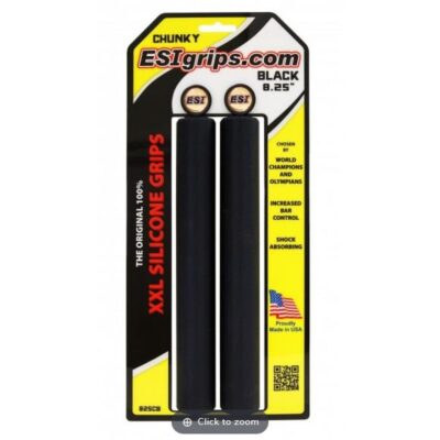 Гріпси ESI XXL 8.25" Chunky Black (чорні)