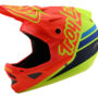 Вело Шолом TLD D3 Fiberlite [Silhoette Orange/Yellow] L