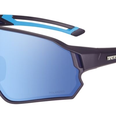 Окуляри Relax Artan сині матові, лінза smoke (Polarized TAC 1,1 mm), ice blue revo, кат. 3