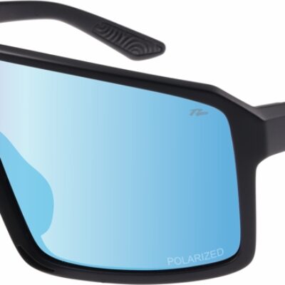 Окуляри Relax Gull чорні матові, лінза smoke (Polarized TAC 1,0 mm), purple revo, кат. 3
