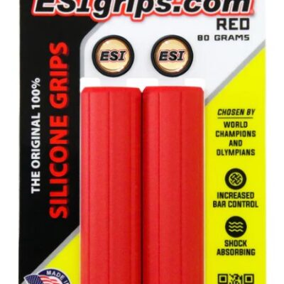 Гріпси ESI Ribbed Extra Chunky Red Silicone Bicycle Grips