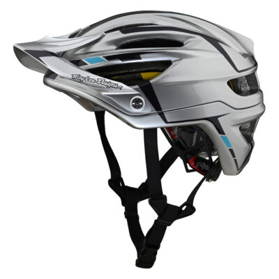 Вело Шолом TLD A2 MIPS HELMET [SLIVER SILVER / BURGUNDY] XL/XXL