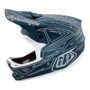 Вело шолом TLD D3 FIBERLITE HELMET SpiderStripe [Blue] XL