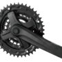 Комплект шатунов PROWHEEL TA-CM60, (8S / 7S), 170mm, 42/34/24T black