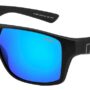 Окуляри R2 MASTER black (TR90), лінза smoke (Polarized TAC), покриття ice blue revo, кат. 3