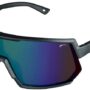 Окуляри Relax Lantao metalic dark green metalic, лінза brown  (PC), green revo, кат. 3