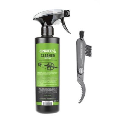 Комплект дегризер ONRIDE CLEANER 500 мл з тригером з щіткою для чистки трансміссії