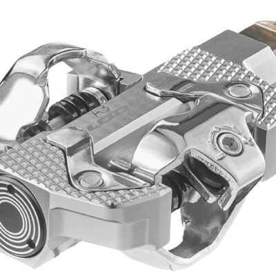 Педали Look X-TRACK POWER DUAL алюминий, ось chromoly 9/16", серебристые