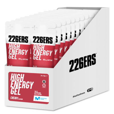 Гель 226ERS High Energy 50г углеводов 160мг кофеина вишня 76г 24шт/уп 1824г