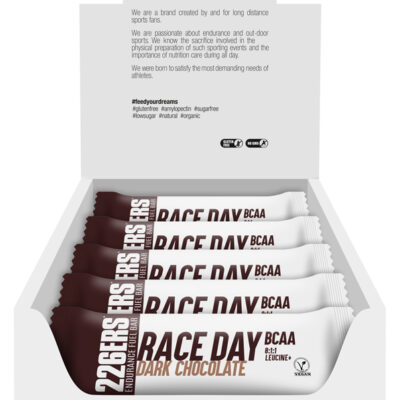 Батончик 226ERS Race Day Energy BCAA черный шоколад 40г 30шт/уп 1200г
